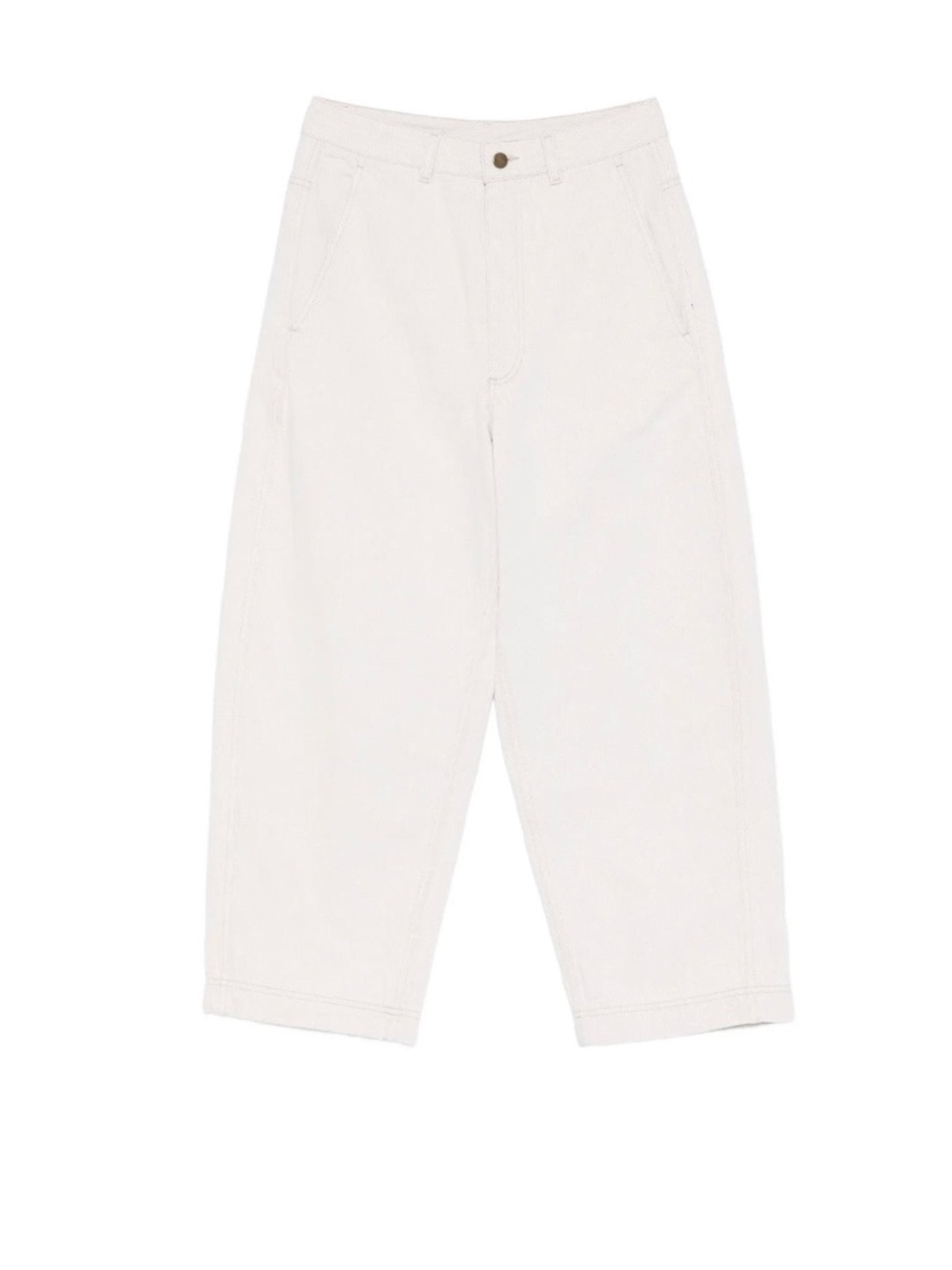 soeur White Wide Leg Pants